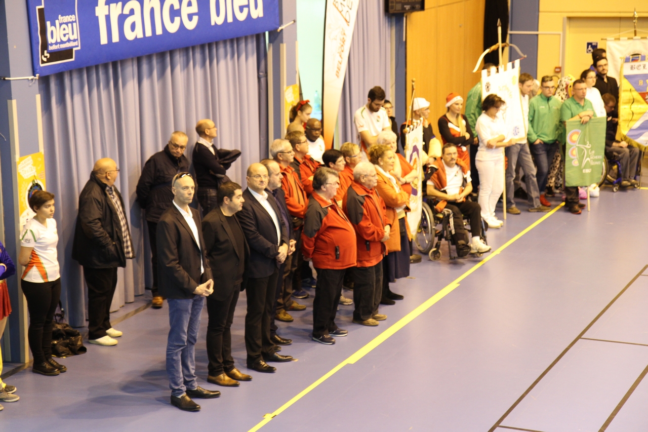 Les archers de la savoureuse au 24H internationales de Belfort 2018.